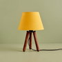Opviq Lámpara de Mesa Amarilla AYD-3423